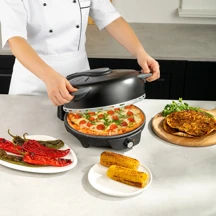 Homend Közy °400 Pizza Pide Lahmacun ve Sebze Közleme Makinesi - Image 1