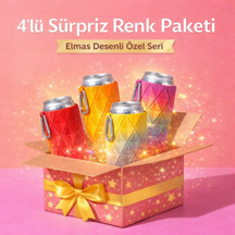 3+1 Sürpriz Renkler Elmas Desen Bira Çorabı,Bira Kılıfı,Bira Gizleyici,İçecek Kılıfı-Sürpriz Set - Image 1