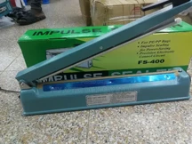 40Cm Metal Gövde Poşet Ağzı Yapıştırma Kapatma Makinası FS-400 (4604) - Image 1