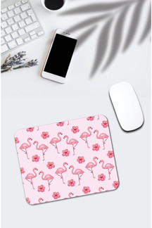 Flamingo Temalı Mouse Pad - Image 1