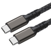 Maks Technology Siyah 2.Jenerasyon Type-C to Type-C USB3.2 PD Data Kablosu 100W 20Gbps 4K@60Hz 0.5 Metre-​MKST - Image 1