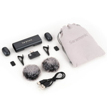 Saramonic Air SE Type-C 2 Kişilik Kablosuz Yaka ve El Mikrofonu - Image 1