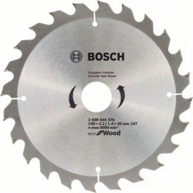 Bosch - Optiline Eco Serisi Ahşap için Daire Testere Bıçağı 190*30 mm 24 Diş - Image 1