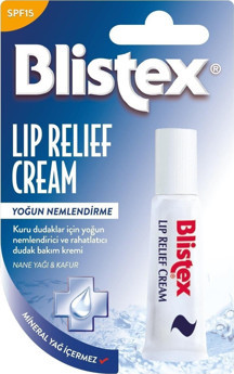 Blistex Lıp Relıef Cream Yoğun Nemlendirici Dudak Kremi - Image 1