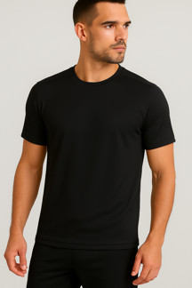 KaeLaurean Erkek Performans Spor Tişört Hızlı Kuruyan Esnek ve Dayanıklı Kumaş Nem Emici Spor T-Shirt - Image 1