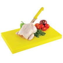 Yelkar Plastik Polietilen Doğrama Levhası, 60x40x4 cm (Sarı) - Image 1