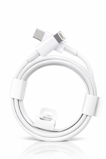 Lenigza 20W Type‑C To Lightning Hızlı Şarj Kablosu – Dayanıklı, Apple Uyumlu, Premium Beyaz Tasarım - Image 1