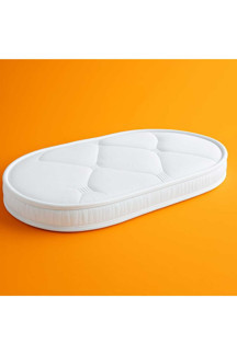 yagmureticaret oval bambu kumaş beşik yatağı 45*80*10 - Image 1