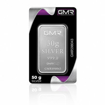 AgaKulche 50 Gram 999.0 Ayar GMR Külçe Gümüş - Image 1