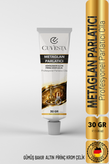 Cuvesta Metaglan Parlatıcı Gümüş/Bakır/Altın/Krom/Çelik/Pirinç/Nikel Parlatma Cilası - Image 1