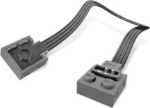 LEGO Technic Aksesuar MOC Custom Power Functions 8886 Uzatma Kablosu Extension Wire 20 cm - Image 1
