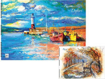 KESKİN COLOR Basic 35x50 15 Yaprak Spiralli Resim Defteri (304215-99) - Image 1