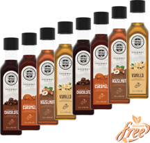 Şekersiz (SUGAR FREE) 8'li Şurup Yeni Yüksek Aromalı Kalorisiz Formül (8X60ML) - Image 1