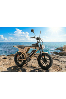 Ape Ryder Genon Ultra 750W Elektrikli Bisiklet Ayna Çanta Ve El Gazı Hediyeli - Image 1