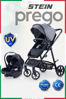 Prego Stein Çift Yönlü Portbebeli Travel Sistem Bebek Arabası Uv Tenteli Range - Image 1