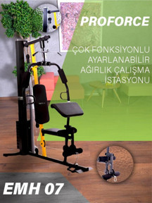 Proforce Emh07- Tek Kişilik Çok Fonksiyonlu Ayarlanabilir Ağırlık Çalışma İstasyonu - Image 1