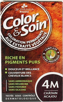 Color Soin Saç Boyası 4M - Maun Kestanesi - Image 1