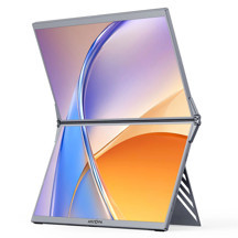 ARZOPA E1 Dual-Screen 15.6 inç 60Hz Full HD IPS Type-C Çift Ekran Katlanabilir Monitör - Image 1