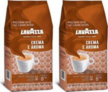 Lavazza Crema E Aroma Orta Kavrulmuş Çekirdek Kahve 1 kg 2'li - Image 1