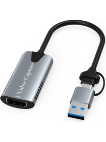 Daytona HU04A Type-C/USB A 4K 60Hz 1080P HDMI Video Capture Yakalama Hub Adaptör - Image 1