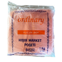 Ordinary Turuncu Market Poşeti Torbası - Hışır Atlet Poşet - Küçük Boy - 24 x 40 Cm. - 1 Kg. - Image 1