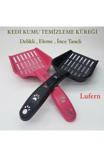 Kedi Kumu Temizleme Küreği Küçük Delikli Eleme İnce Taneli Dar Aralıklı Pet Tuvalet Temizleme Süzgeç - Image 1