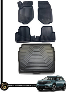 Citroen C5 Aircross 3D Havuzlu Paspas + Bagaj Havuzu İkili Set - Image 1