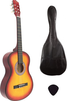 Jwin CG-3802 Klasik Gitar 100cm (Kılıf + Pena) - Sunburst - Image 1