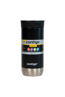 Contigo Siyah Termos 470ml – Termal Kupa – Kahve Termosu - Image 1
