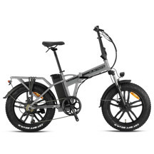KRON ZUMA - 20 - Katlanır - 7 Vites - H.Disc - Elektrikli - Nardo Gri - Siyah - Image 1