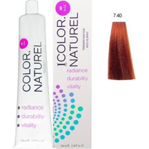 Color Naturel Kalıcı Saç Boyası 100 ml 7.40 Doğal Bakır - Image 1