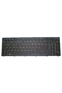 Monster Abra A5 V16.6.7, A5 V16.6.8 Notebook Klavyesi, Siyah TR / Işıklı (RGB) - Image 1