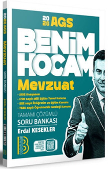 Benim Hocam 2026 AGS Mevzuat Çözümlü Soru Bankası - Benim Hocam Yayınları - Image 1