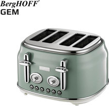 BergHOFF GEM RETRO Mint Yeşil Dört Dilim Ekmek Kızartma Makinesi - Image 1