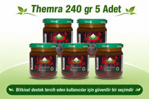 Themra Bitkisel Karışımlı Doğal Destek Enerjik Yaşam 240 gr 5 adet - Image 1