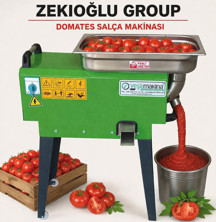 Yeşil Makina Elektrikli Domates Salça Makinesi 3 HP SM 500 Saatte 500 KG Kapasiteli DOMATES MAKİNASI SALÇA MAKİNASI - Image 1