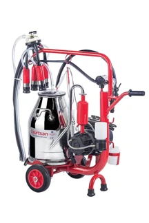 Kurtsan Tek İnek Süt Sağım Makinası Krom Yağlı CYK 30LT - Image 1