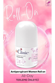 Eslem Dr.Clinic Antiperspirant Women Deodorant Roll-On 50Ml - Image 1