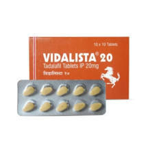 Vida Plus Vidalista 20 Mg Tadalafil 10x10 100 Tablet - Image 1