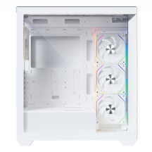 Gamebooster Nyvra Falcon 750W 80+ Bronze Apfc 3.1 Pcı-E 5.1 4*Argb Pwm Fan Atx Tower Seaview Beyaz Gaming Kasa - Image 1