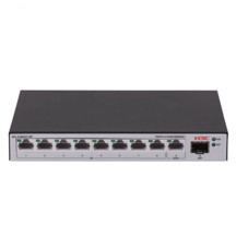 H3C Aolynk S1600V2-10P-HPWR 8GE PoE+ (125W), 1x GE, 1xSFP Metal Yönetilebilir Sw - Image 1
