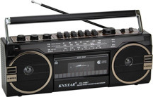 Knstar Px-149Bt Bluetooth Usb+Sd+Fm Radyo Kaset Çalar Müzik Çalar - Image 1