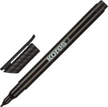Kores K-Marker Permanent Fine Marka ve Dövme Kalemi M Uç Siyah - Image 1