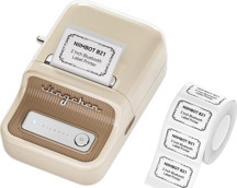 Niimbot B21S Bluetooth Taşınabilir Termal Etiket Yazıcı - Krem - Image 1