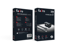 Favro 30W PD USB-C  Araç Şarj Cihazı + Type-C / Type-C Şarj Kablosu - Image 1