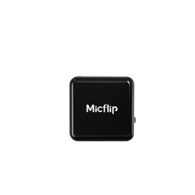 Micflip P25 Suya Dayanıklı İos Ve Android Cihazlar İçin Type-C Şarj Portlu Akıllı Takip Cihazı Siyah - Image 1