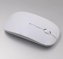 Lisinya Ultra İnce Usb Bilgisayar Pc Dizüstü Masaüstü Kablosuz Mouse (beyaz) ( Lisinya ) - Image 1