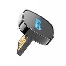 Go Des GD-GB062 2 in 1 Led Işıklı Araç İçi Mini Flash Disk 32 Gb Type-C OTG Hediyeli Flash Disk Go Des - Siyah - Image 1