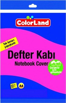 Colorland Hazır Defter Kabı A4 10Lu Pembe - Image 1