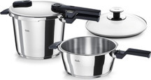 Fissler Vitaquick Glossy Düdüklü Tencere 6+3,5 Litre - Image 1